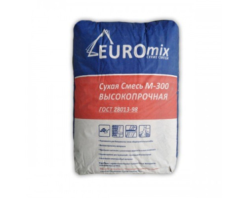 Пескобетон Euromix M-300, 40 кг Пескобетон Euromix M-300, 40 кг
