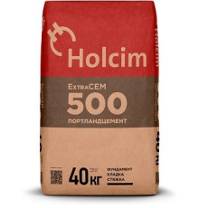 Цемент Holcim Extracem М500, 40 кг