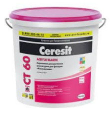 Акриловая декоративные штукатурка Ceresit CT - 60