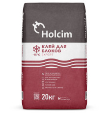 Клей для блоков зимний Holcim EXPERT, 20 кг