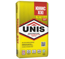Клей UNIS XXI для керамической плитки, 25 кг