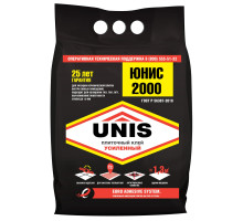 Клей плиточный UNIS 2000, 5 кг