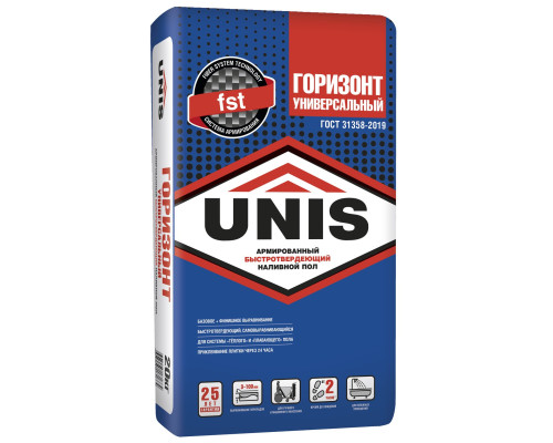 Наливной пол Unis Горизонт, 20 кг