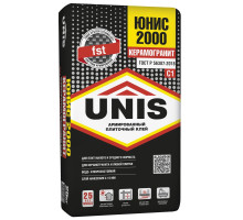 Клей плиточный UNIS 2000, 25 кг