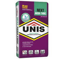 Штукатурка гипсовая Unis Next Аква гипс, 25 кг