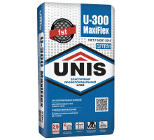 Клей для плитки UNIS MAXIFLEX U-300, 25 кг