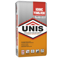 Клей для газобетонных блоков Unis Униблок, 25 кг