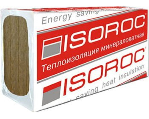 Изорок ИЗОЛАЙТ 1000x600x100мм., плотность 50 кг/м Изорок ИЗОЛАЙТ 1000x600x100мм., плотность 50 кг/м
